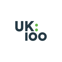 UK100 logo - Open To All