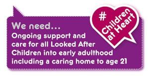 Manifesto demand: support to 21 for looked after children