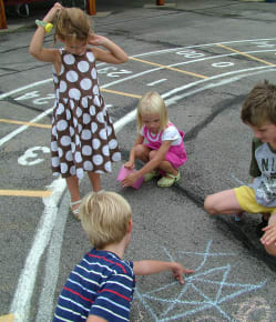 Children in playground
